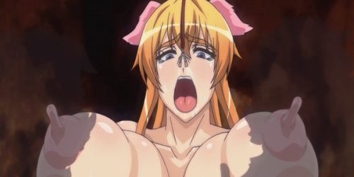 Huge titted hentai babes gets fucked