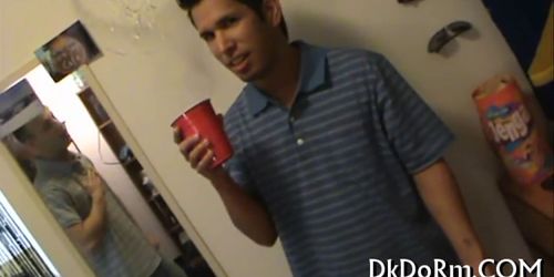 Gay sucks and jerks off cock