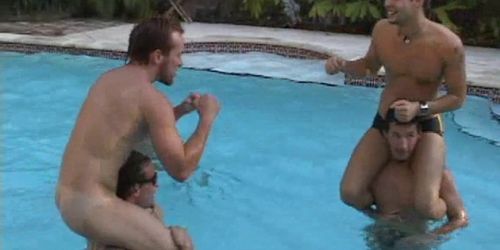 Gays enjoy nasty gangbang