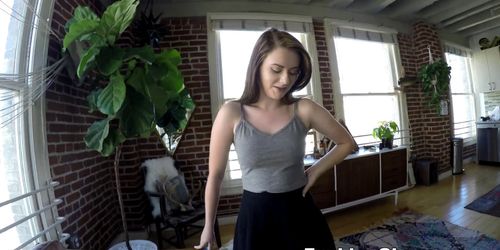 Fucking Glasses - POV fuck with petite cutie