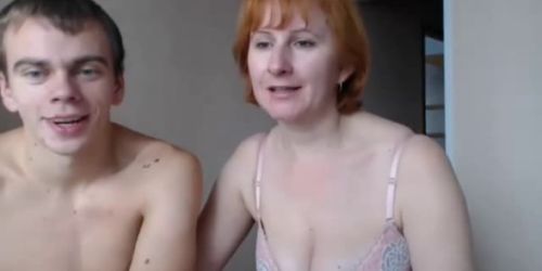 Ginger Milf Gets Fucked On Webcam