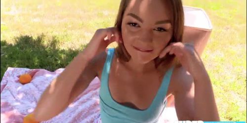 Cute and amateur Sabrina gets fucked