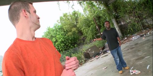 Hot interracial hunk sex