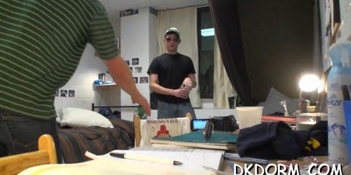 Horny gays enjoy a sex party