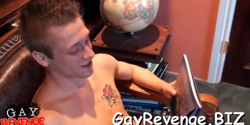 Gay amateur gives a cute sucking