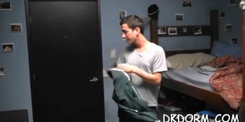 Hunk sucks dick and fucks ass