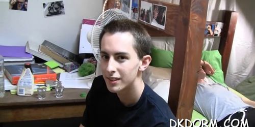 Horny gays enjoy a sex party