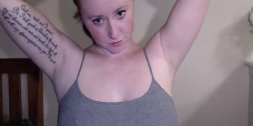 Curvy Ginger Webcam Girl Teasing You