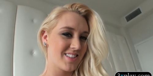 Blonde picked up on the street and banged by horny guy