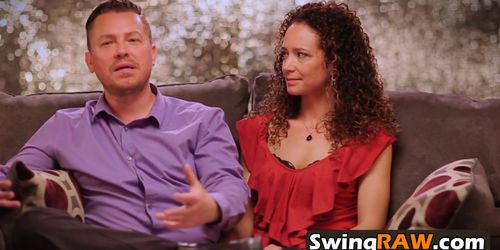 Lesbian swingers are the real stars of the show