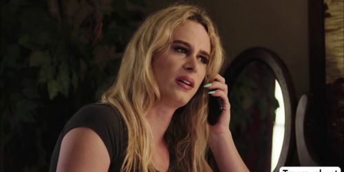 Blonde TBabe Nikki Vicious intense anal fulfillment