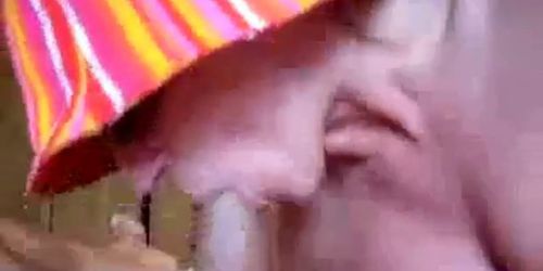 Nice BJ and cum shot