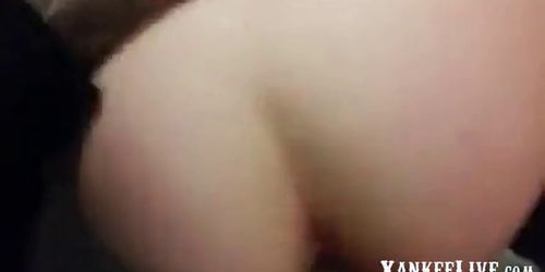 Hotel worker gets fuxked in uniform and swallows cum