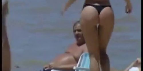 Exuberant blonde Argentine girl delighted everyone