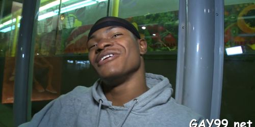 Hot interracial hunk sex