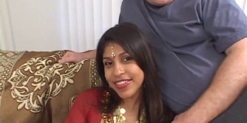 Two Guys Banging One Horny Indian Babe