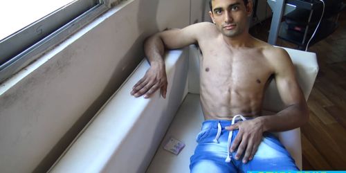 Hot straight stud agrees to get assfucked for some cash