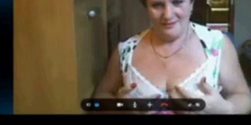 Horny mature cunt on skype