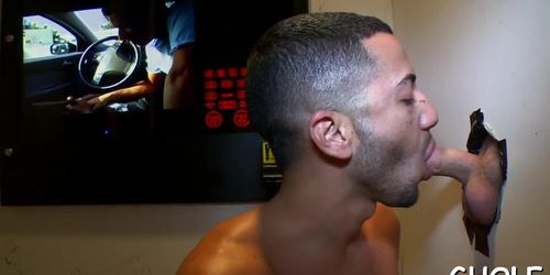 Sucking cock of a hot twink