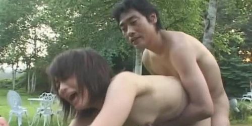 Vigorous eastern ageha aoi gets hammered