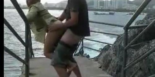 Fucking near sea Amateur