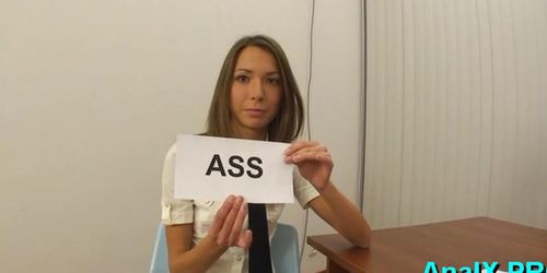 Inviting teen russian cutie rebecca gets mouth