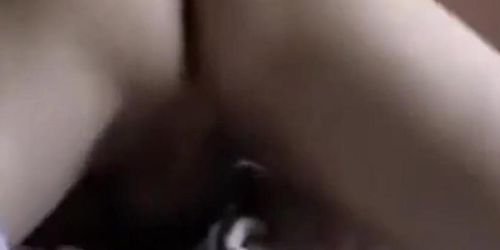 Humping orgasm ass closeup