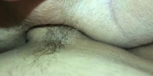 leaking cum while riding my cock