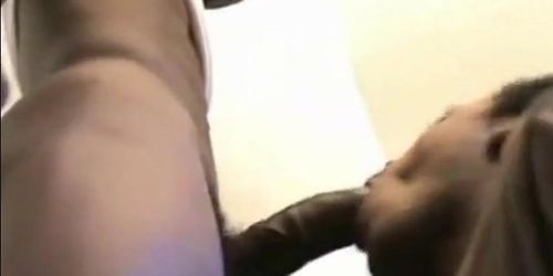 Tall Skinny Black Boy Cums In Very Pretty Mouth