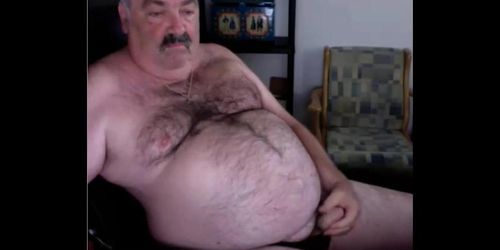grandpa cum on cam
