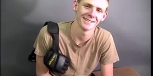 Gay twink enjoy long fuck