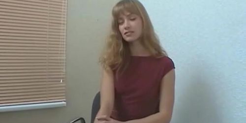 Sexy russian audrey cannot wait to start sex