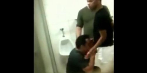 Public Restroom Sucking