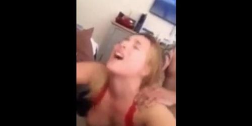 Girl fucked by friend cuckold