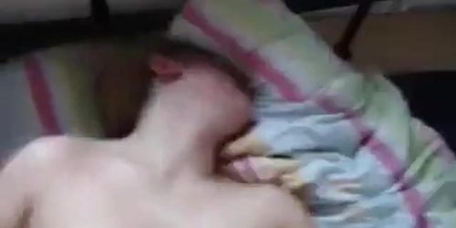 scouse natural big tits bounce as fucked hard