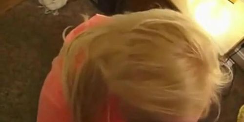 Slutty Blonde Knows How To Get Her Sperm