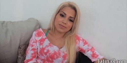 Tiny latina girlfriend sex on camera with her boyfriend