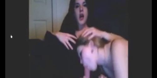 Thick Cam Girl Sucking