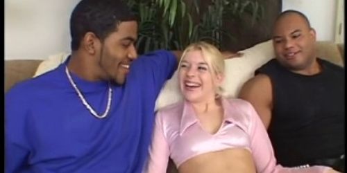 Black Mans Spunk White Girls Pussy !