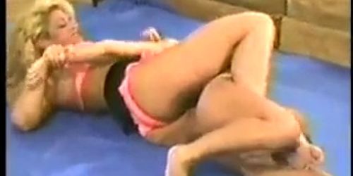 Vintage female wrestling