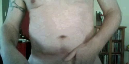 Masturbating on webcam