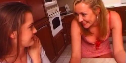 British slut Karina Currie in a lesbian scene