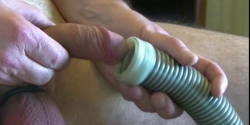 vacuum suck with cumshot