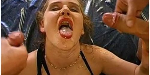 facial cum overflow