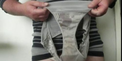 cumming in dirty knickers