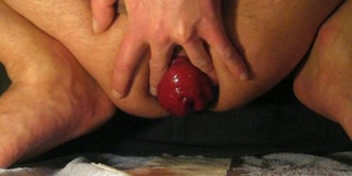 asshole prolapse monster and pierced dick