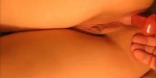 Amazing homemade POV with anal Creampie