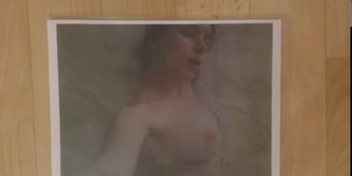 Cum Tribute To Nude Scarlett Johansson