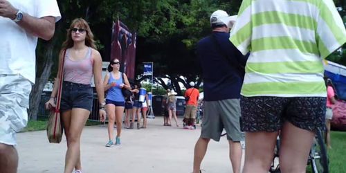 Blue Spandex Shorts