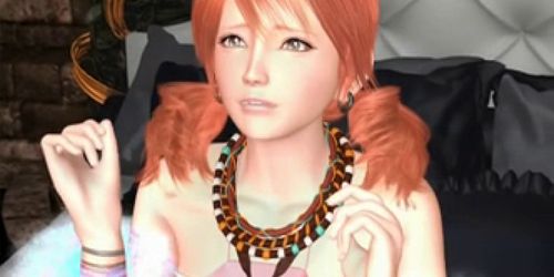 Final Fantasy XIII Ikedori Musume Vanille Flavor 3D